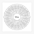 "Wine Chart" Print