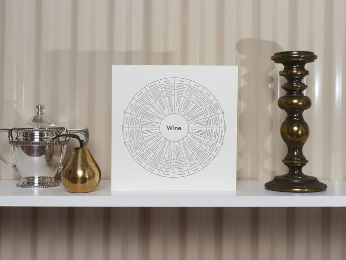 "Wine Chart" Print