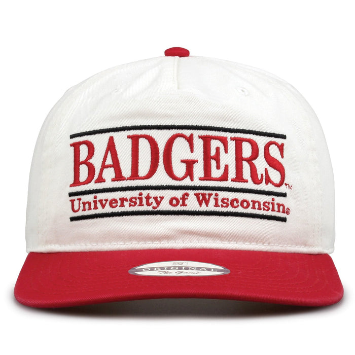 Wisconsin Badgers Original Bar Snapback, front view